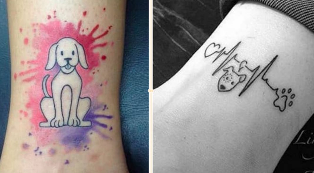 21 tatuagens adoráveis para homenagear os nossos “amigos de quatro patas”