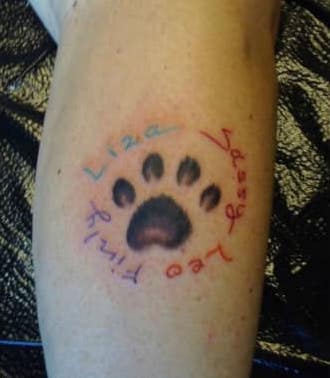 inspiringlife.pt - 21 tatuagens adoráveis para homenagear os nossos "amigos de quatro patas"