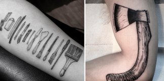 Artista cria tatuagens fantásticas para quem quer mostrar o amor pela sua profissão