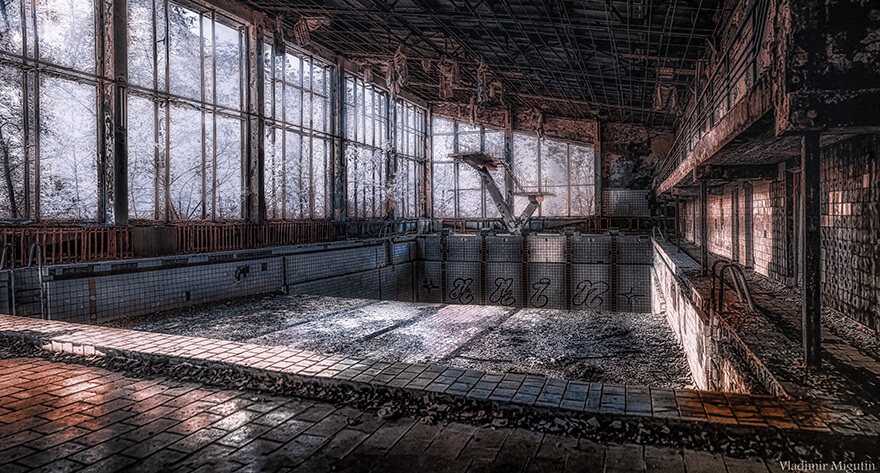 inspiringlife.pt - Chernobil fotografada através de infra-vermelhos torna-se mais assombrada que nunca