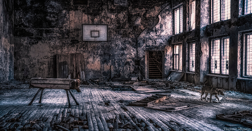 inspiringlife.pt - Chernobil fotografada através de infra-vermelhos torna-se mais assombrada que nunca