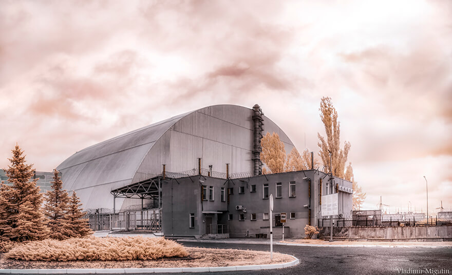 inspiringlife.pt - Chernobil fotografada através de infra-vermelhos torna-se mais assombrada que nunca