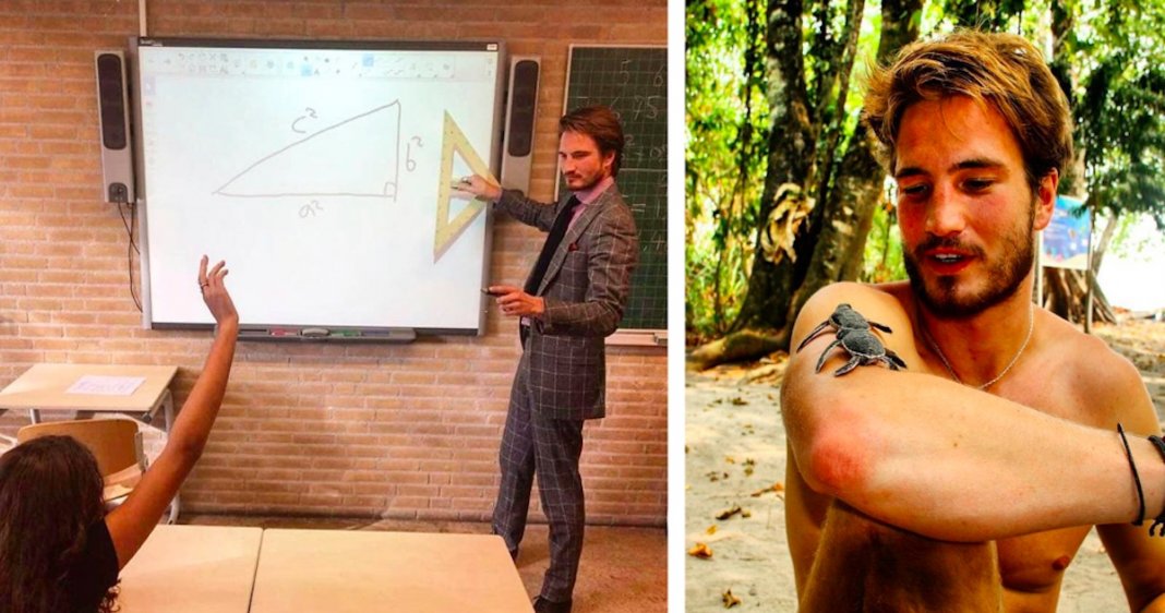 Professor de matemática torna-se viral nas redes sociais (e não é pelas suas aulas!)