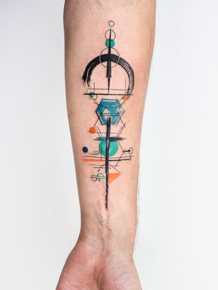 inspiringlife.pt - 16 tatuagens coloridas para quem quer dar um pouco de cor à sua vida