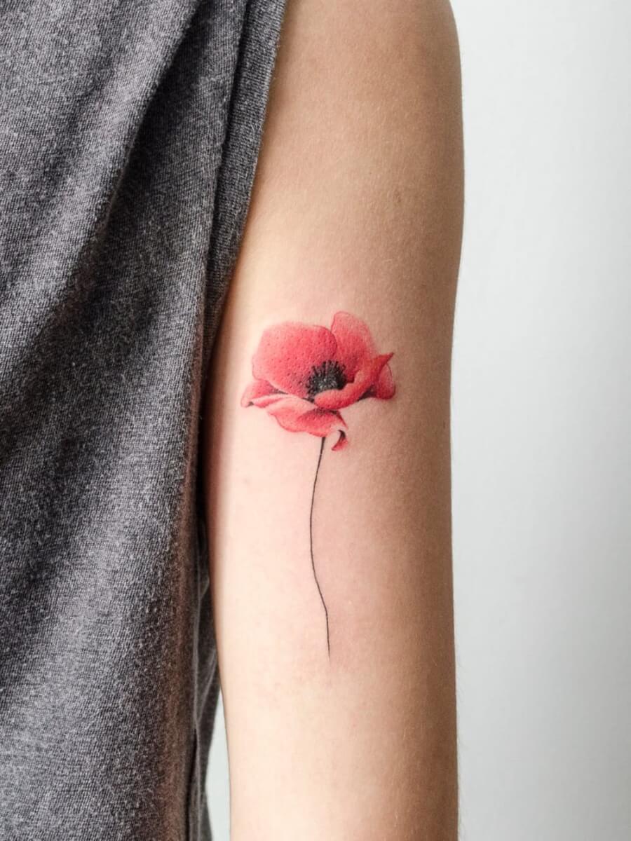 inspiringlife.pt - 16 tatuagens coloridas para quem quer dar um pouco de cor à sua vida