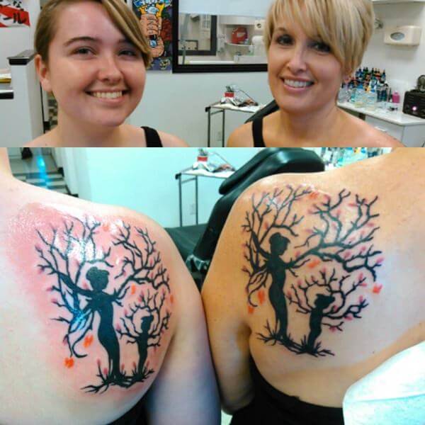 inspiringlife.pt - 25 tatuagens mais comuns entre mães e filhas