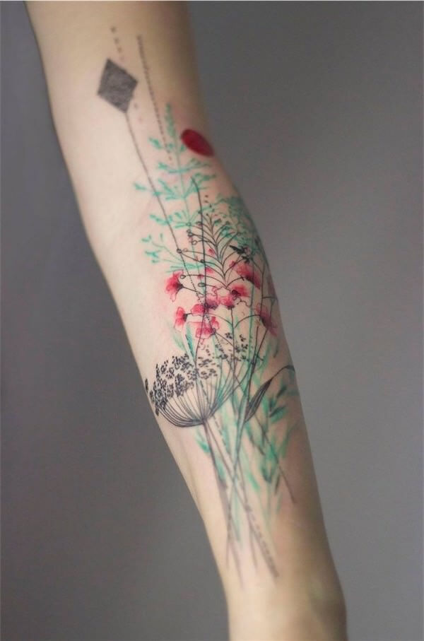 inspiringlife.pt - 33 tatuagens de flores tão lindas que te vão dar vontade de fazer uma