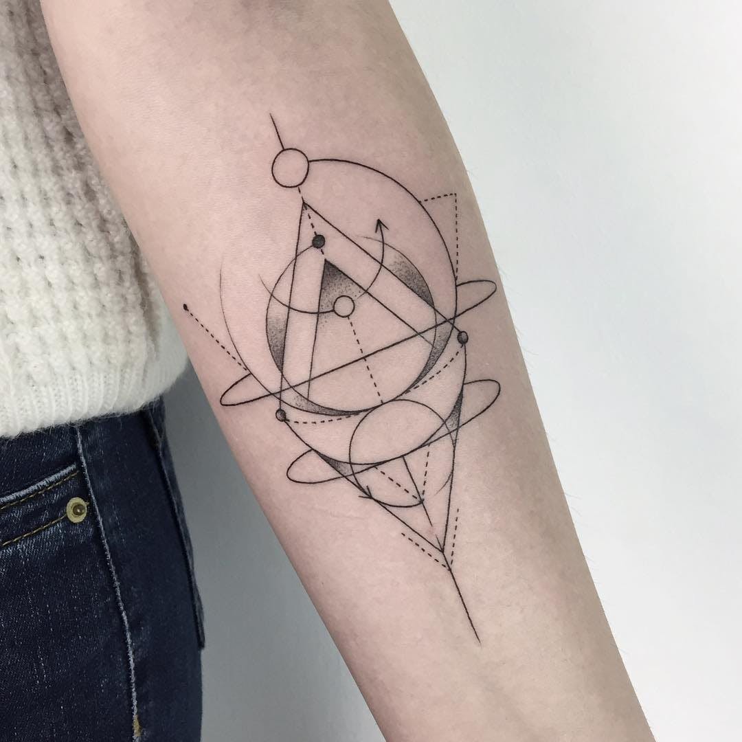 inspiringlife.pt - 20 tatuagens geométricas que vais simplesmente ADORAR