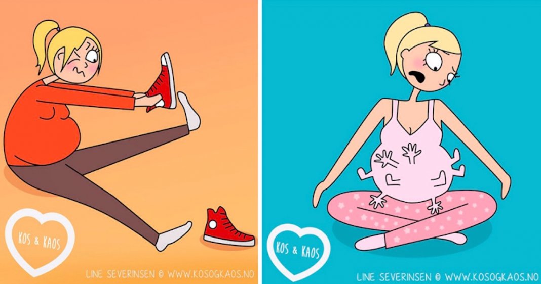 11 ilustrações divertidas que retratam na perfeição a maternidade