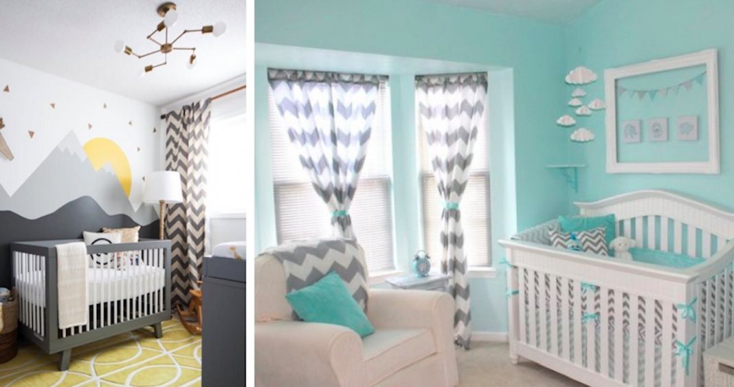 16 ideias de decoração para quartos de bebé de menino