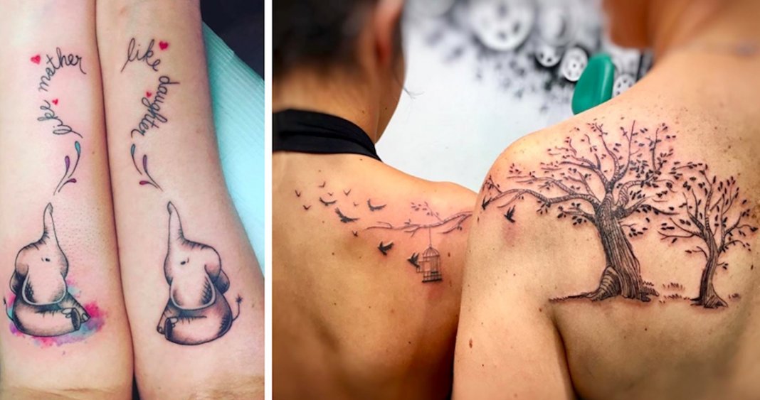 16 tatuagens fantásticas para fazeres com a tua mãe