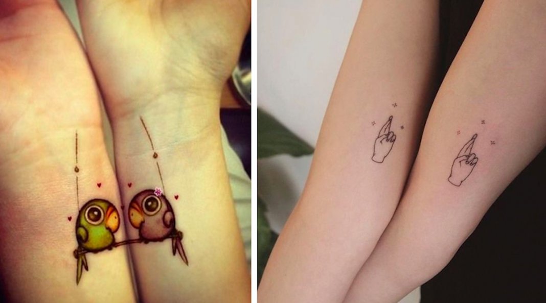 17 criativas tatuagens para fazeres com a tua melhor amiga