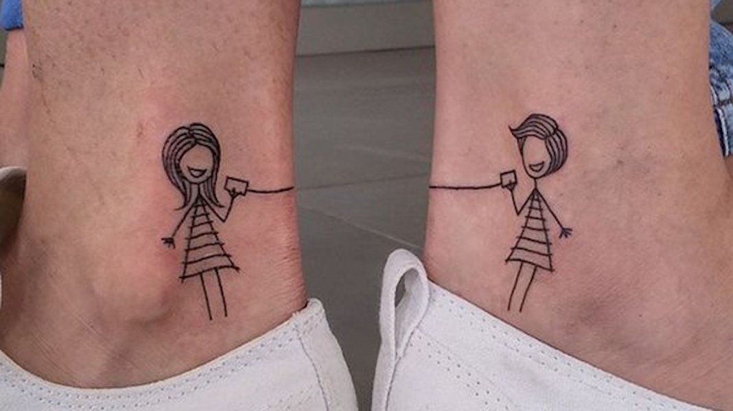 23 fantásticas tatuagens para fazeres com a tua irmã
