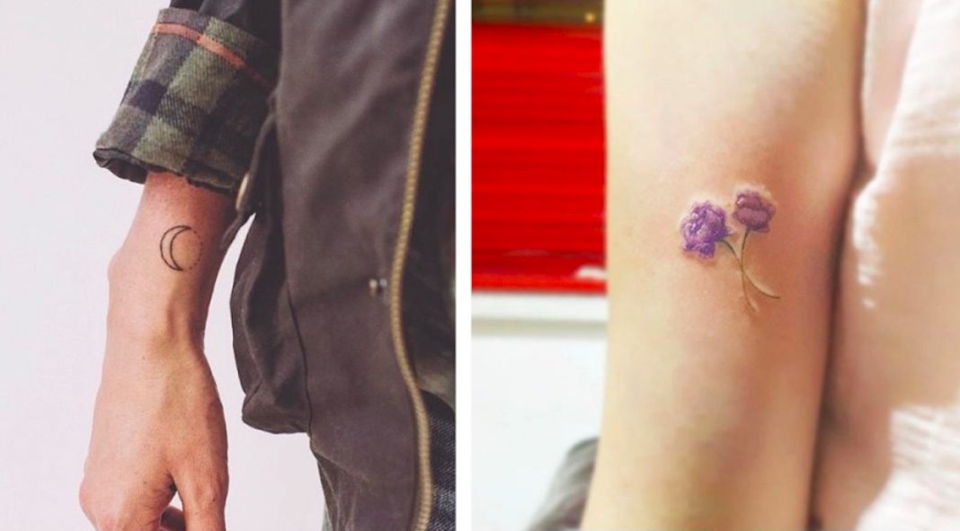 24 mini-tatuagens para os mais discretos