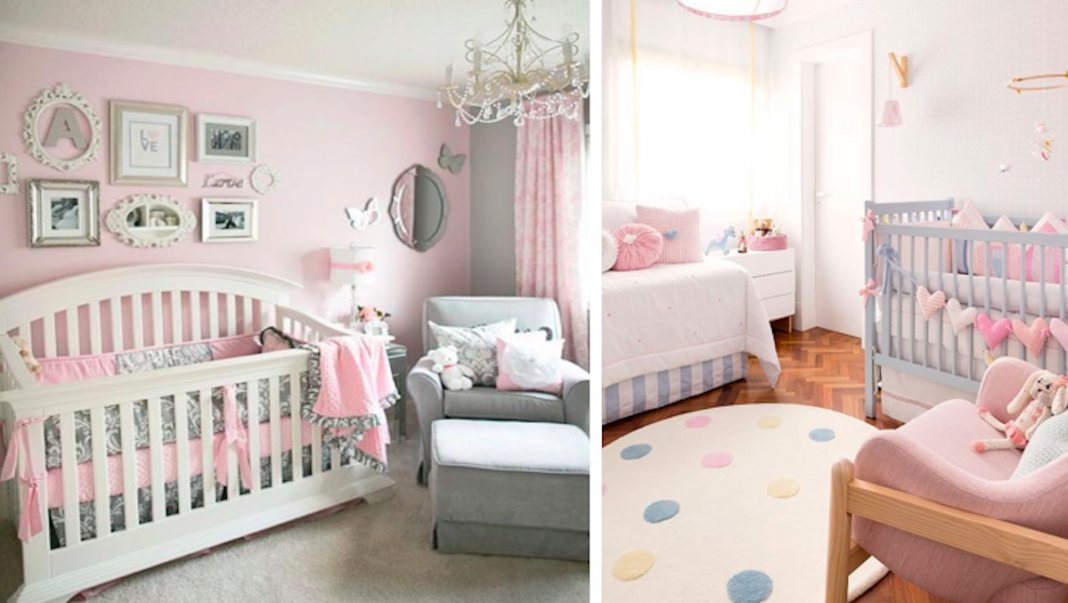 25 ideias de decoração para quarto de bebé de menina