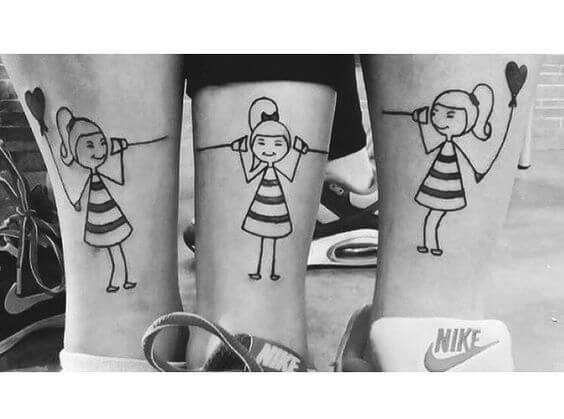 inspiringlife.pt - 17 criativas tatuagens para fazeres com a tua melhor amiga