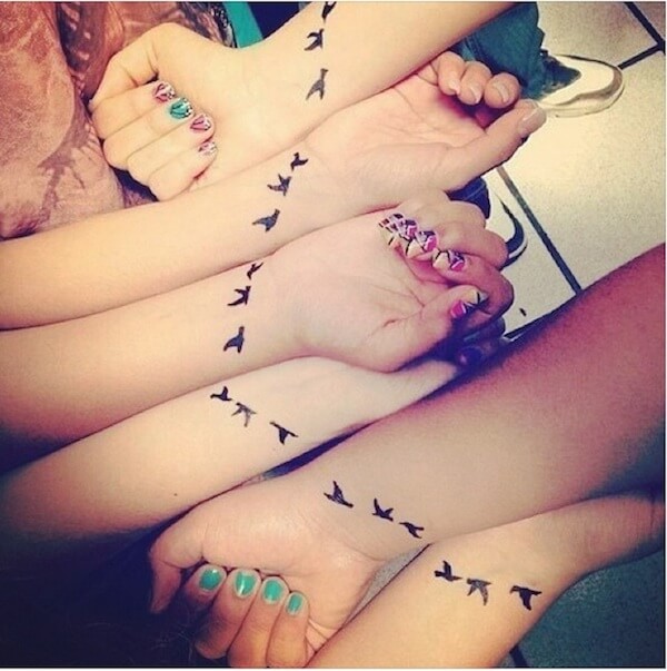 inspiringlife.pt - 17 criativas tatuagens para fazeres com a tua melhor amiga