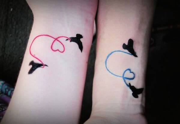 inspiringlife.pt - 17 criativas tatuagens para fazeres com a tua melhor amiga