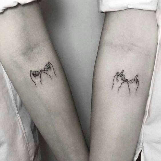 inspiringlife.pt - 17 criativas tatuagens para fazeres com a tua melhor amiga