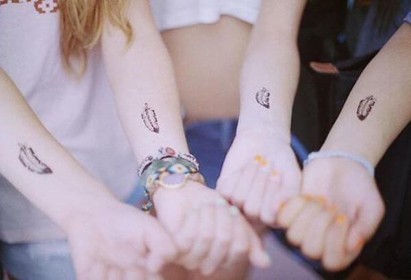 inspiringlife.pt - 17 criativas tatuagens para fazeres com a tua melhor amiga