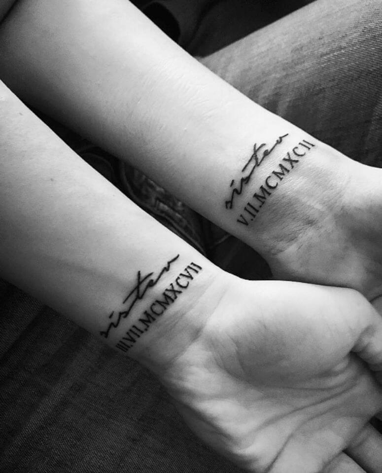 inspiringlife.pt - 23 fantásticas tatuagens para fazeres com a tua irmã