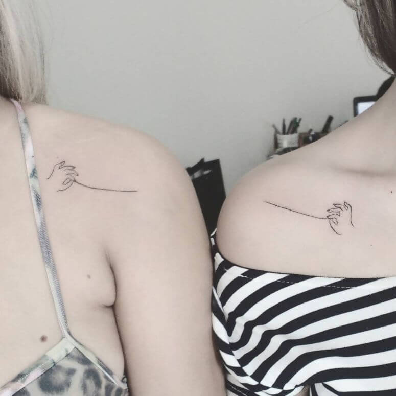 inspiringlife.pt - 23 fantásticas tatuagens para fazeres com a tua irmã