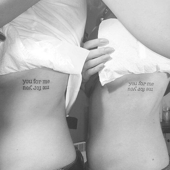 inspiringlife.pt - 23 fantásticas tatuagens para fazeres com a tua irmã