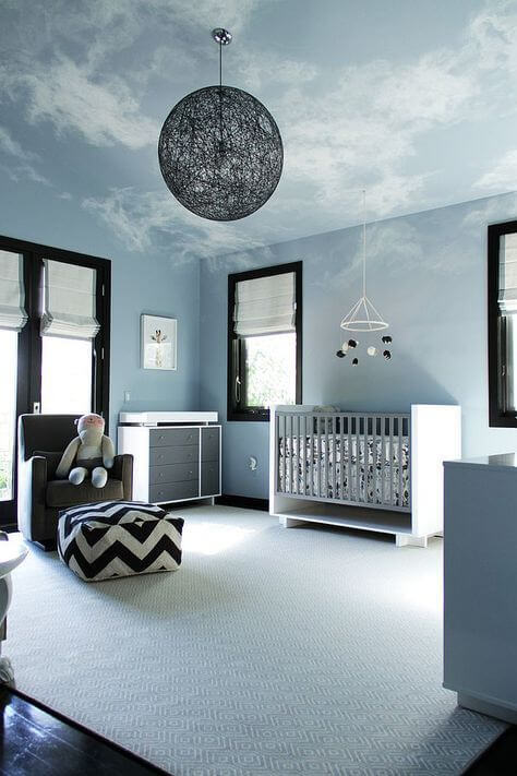 inspiringlife.pt - 16 ideias de decoração para quartos de bebé de menino