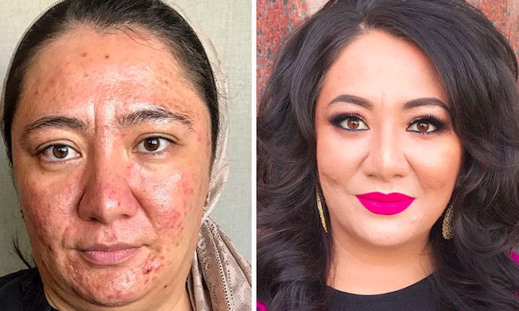 Maquilhadora transforma mulheres “comuns” em verdadeiras estrelas de Hollywood