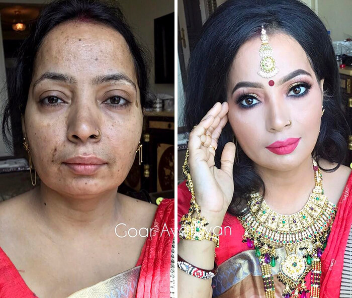 inspiringlife.pt - Maquilhadora transforma mulheres "comuns" em verdadeiras estrelas de Hollywood