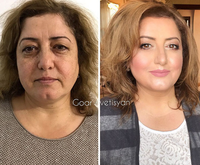 inspiringlife.pt - Maquilhadora transforma mulheres "comuns" em verdadeiras estrelas de Hollywood
