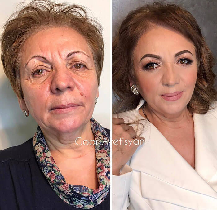 inspiringlife.pt - Maquilhadora transforma mulheres "comuns" em verdadeiras estrelas de Hollywood