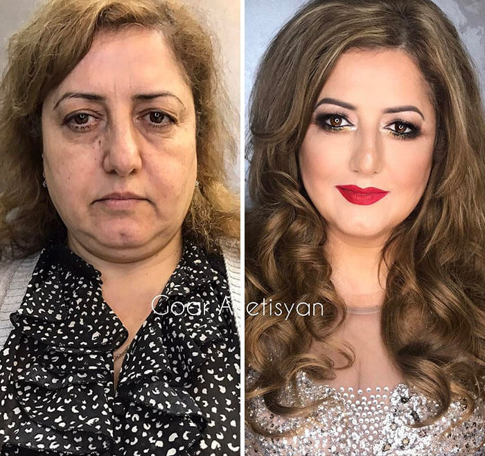 inspiringlife.pt - Maquilhadora transforma mulheres "comuns" em verdadeiras estrelas de Hollywood