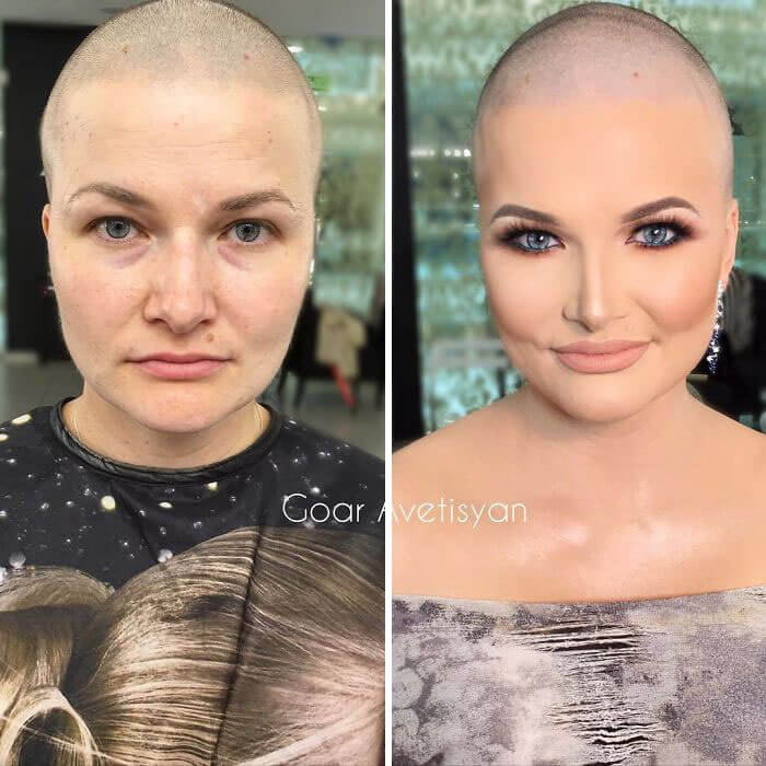 inspiringlife.pt - Maquilhadora transforma mulheres "comuns" em verdadeiras estrelas de Hollywood