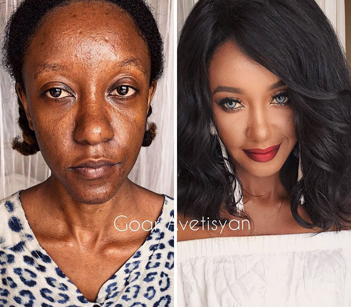 inspiringlife.pt - Maquilhadora transforma mulheres "comuns" em verdadeiras estrelas de Hollywood