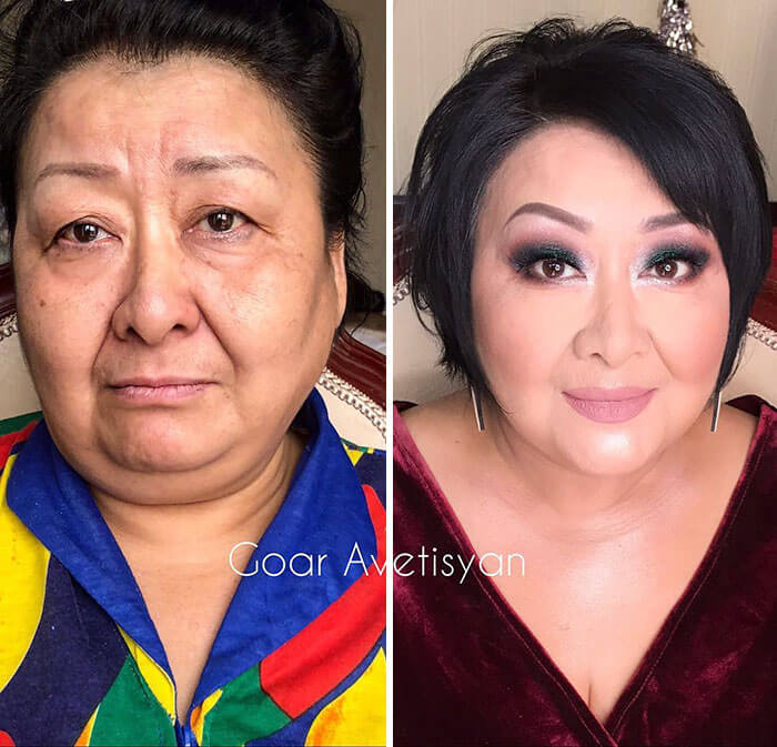 inspiringlife.pt - Maquilhadora transforma mulheres "comuns" em verdadeiras estrelas de Hollywood