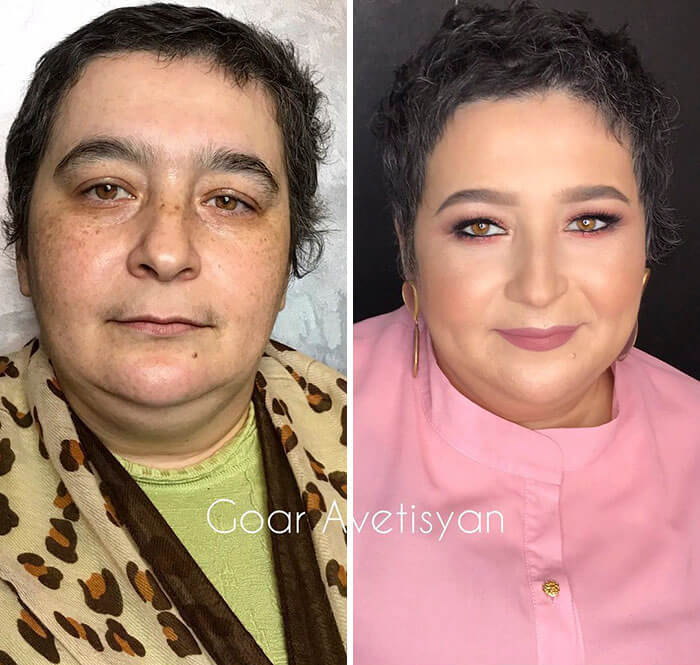 inspiringlife.pt - Maquilhadora transforma mulheres "comuns" em verdadeiras estrelas de Hollywood