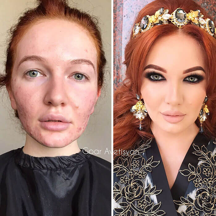 inspiringlife.pt - Maquilhadora transforma mulheres "comuns" em verdadeiras estrelas de Hollywood