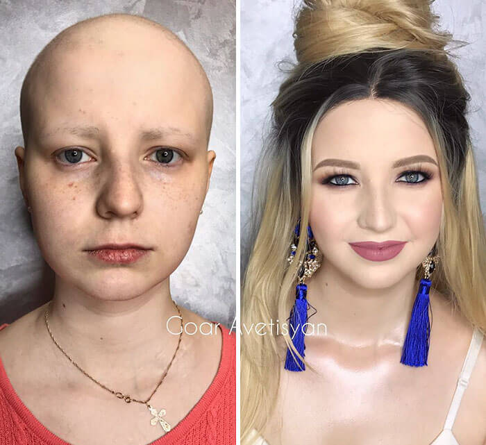 inspiringlife.pt - Maquilhadora transforma mulheres "comuns" em verdadeiras estrelas de Hollywood