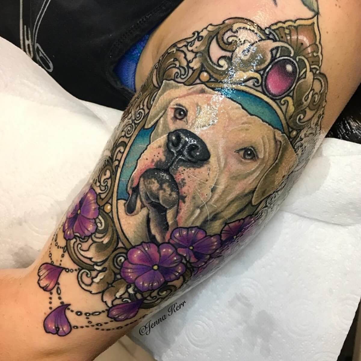 inspiringlife.pt - 10 tatuagens de retratos de animais de estimação tão perfeitas que parecem fotografias