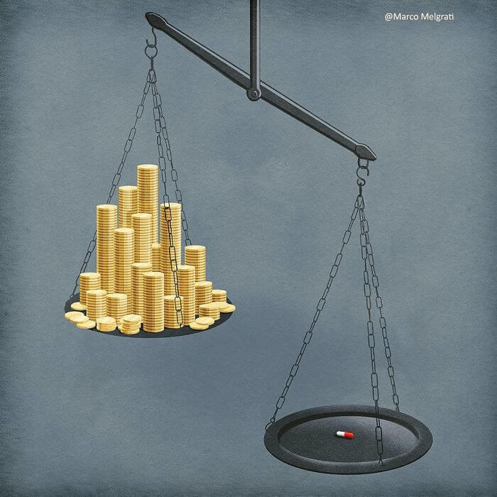 inspiringlife.pt - 17 ilustrações que retratam a triste realidade da vida moderna