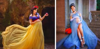 Mulheres grávidas transformam-se em princesas da Disney em fantástica sessão fotográfica