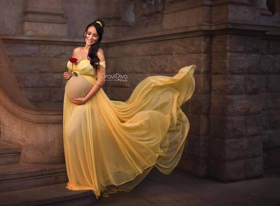 inspiringlife.pt - Mulheres grávidas transformam-se em princesas da Disney em fantástica sessão fotográfica