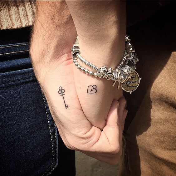 inspiringlife.pt - 21 tatuagens adoráveis para casais apaixonados