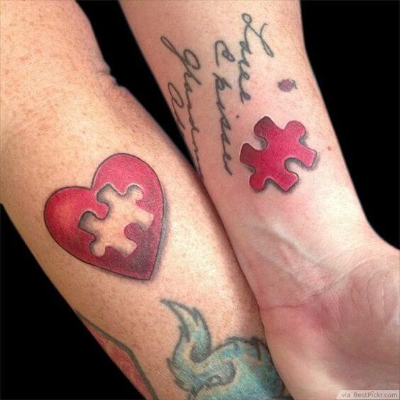 inspiringlife.pt - 21 tatuagens adoráveis para casais apaixonados