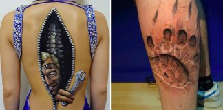 19 tatuagens tão realistas que até assustam