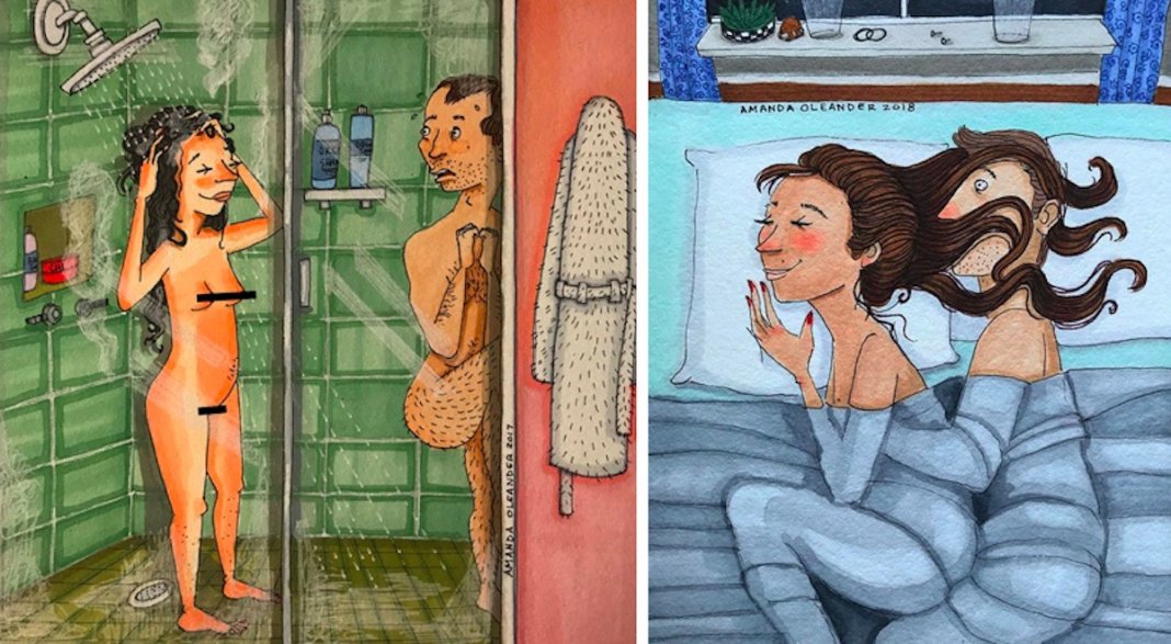 30 ilustrações que retratam na perfeição o lado “desconhecido” das relações de longa duração