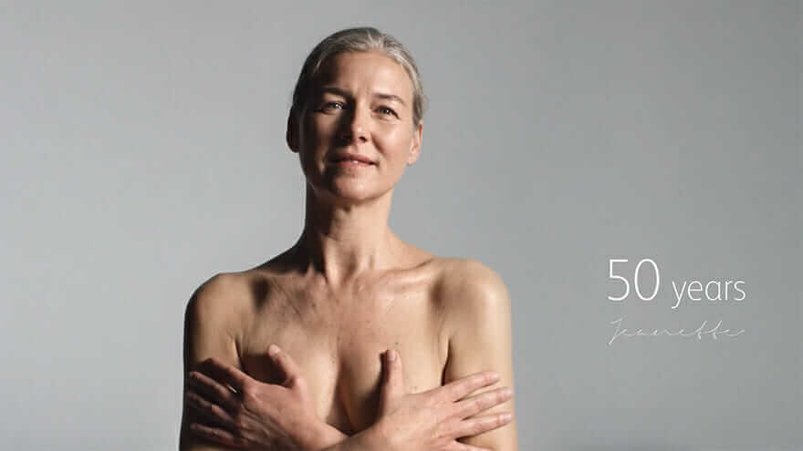 inspiringlife.pt - Anúncio mostra a beleza natural do envelhecimento da mulher dos 0 aos 100 anos