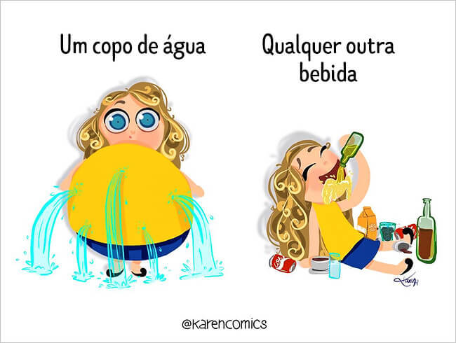 inspiringlife.pt - 16 ilustrações hilariantes que retratam na perfeição o dia-a-dia de uma mulher