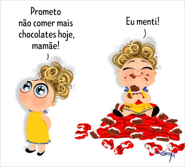 inspiringlife.pt - 16 ilustrações hilariantes que retratam na perfeição o dia-a-dia de uma mulher